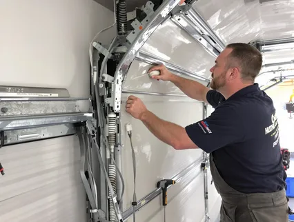 Noisy Garage Door Fix in Fairhaven, MA