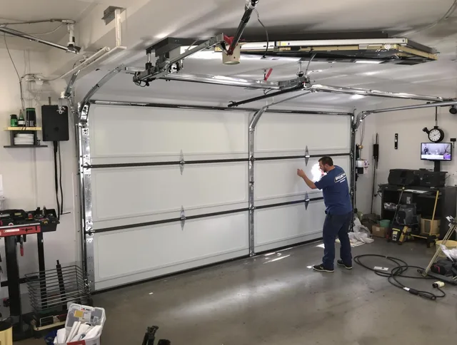 Professional garage door repair service by Acushnet Garage Door Repair in Acushnet