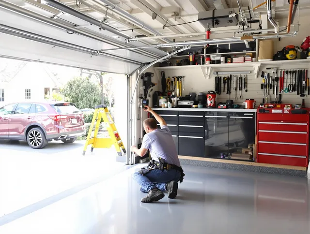 Local garage door repair service by Acushnet Garage Door Repair in Acushnet