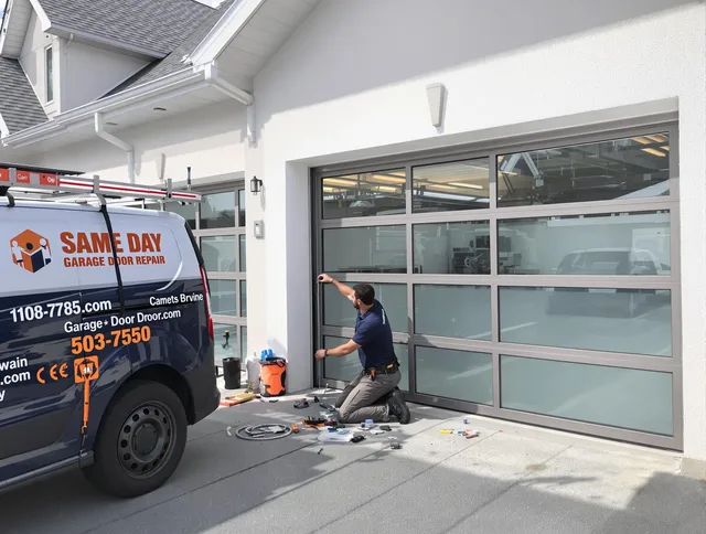 Same-day garage door repair service by Acushnet Garage Door Repair in Acushnet